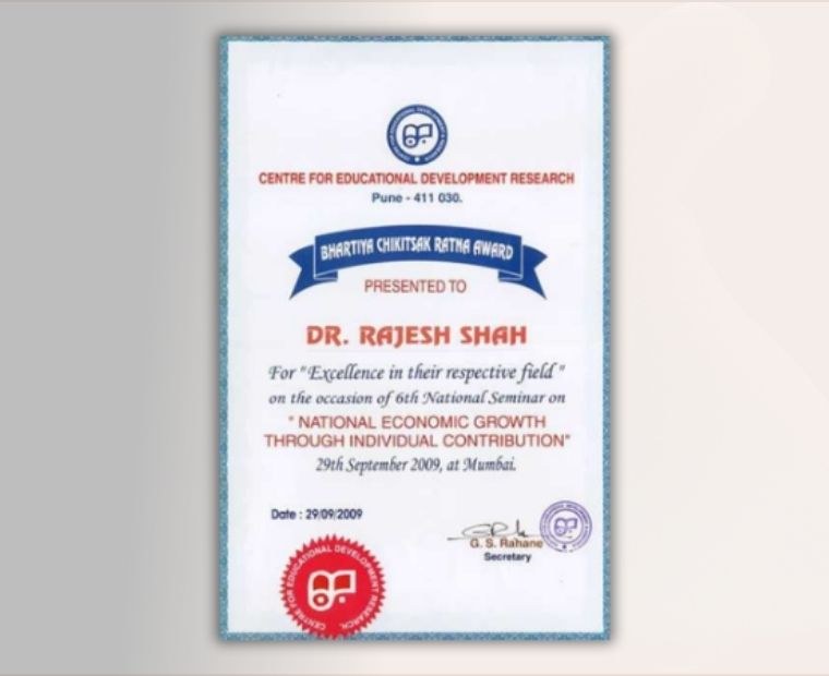 Bharatiya Chikitsa Ratna Award
