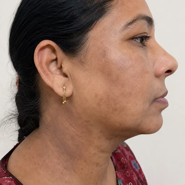 Melasma after homeopathic treatment