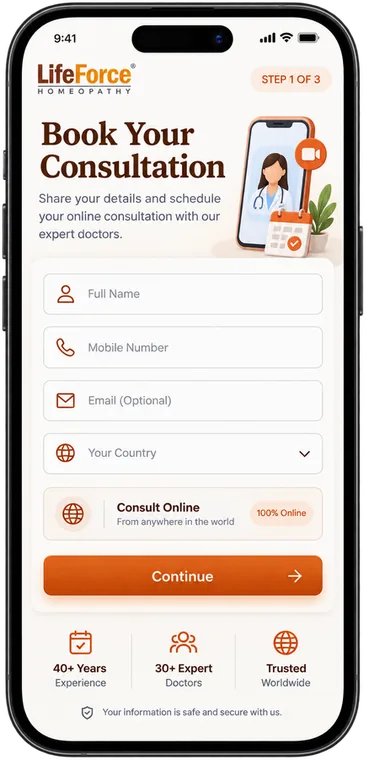 Book your consultation on mobile